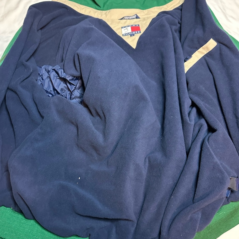 Tommy Hilfiger Green Windbreaker Jacket - Picture 7 of 16